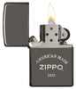 Black Ice Laser Engrave American Made Windproof Lighter