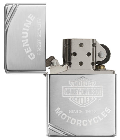 Harley-Davidson® Replica High Polish Chrome Windproof Lighter