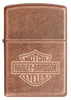 Harley-Davidson® Antique Copper Windproof Lighter