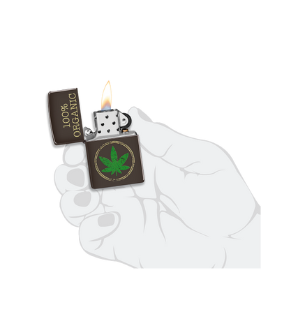 Cannabis Design Zippo Lighter