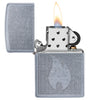 Street Polished Glitter Zippo lighter