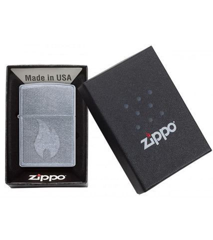 Street Polished Glitter Zippo lighter