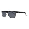 Black Semi-Rimless Sunglasses