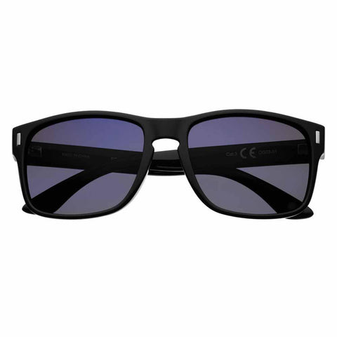 Navy Polarized Square Sunglasses