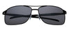Black Polarized Pilot Sunglasses