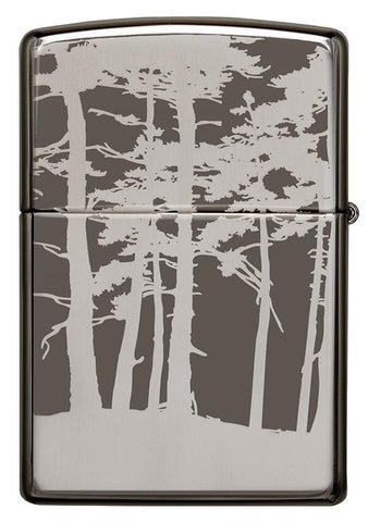 Back of Squatchin' In The Woods 360° Design Windproof Lighter