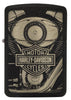 Front of Harley-Davidson® 1941 Replica Black Crackle Windproof Lighter