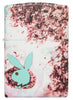 Front shot of Playboy Teal 540 Color Design Windproof Lighter.
