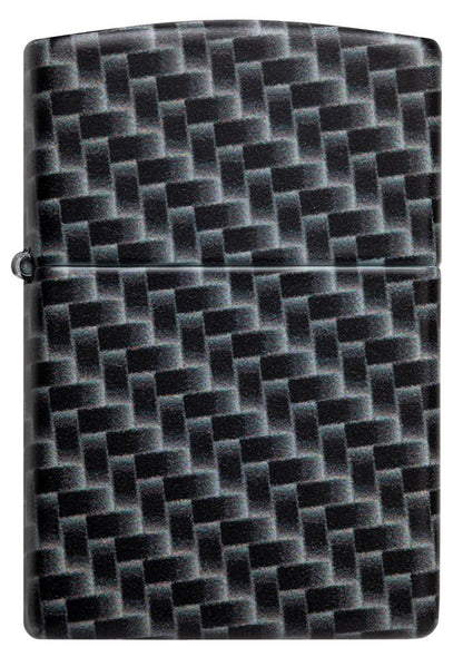 Front shot of Carbon Fiber Design Windproof Lighter